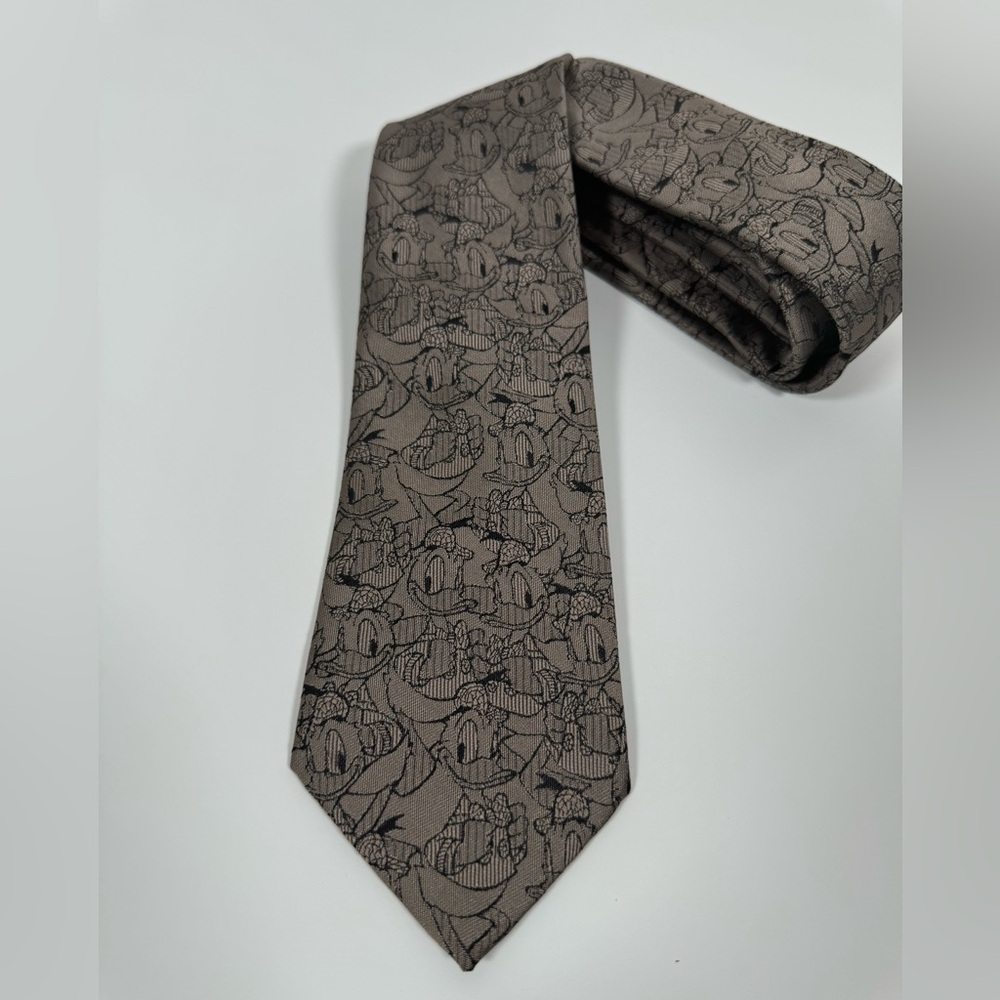 Balancine Presents The Tie Works [Disney LA CA USA] Vtg DONALD DUCK Casual Ltd